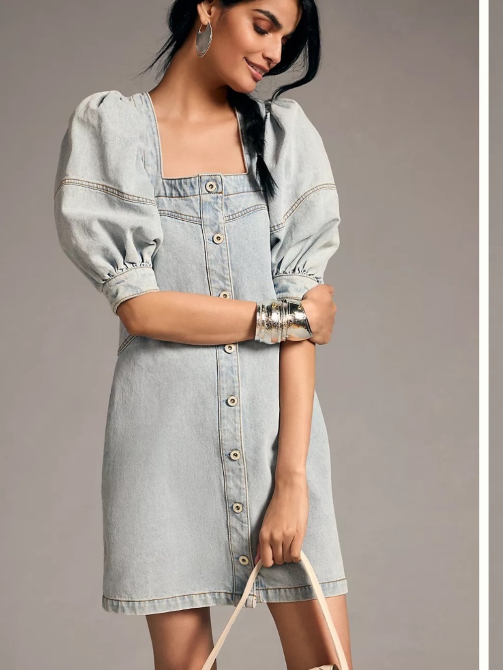Magali Pascal Matira Denim Dress
Anthropologie